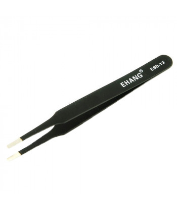 ST13 Black Steel Watchmaker Repair Tweezers